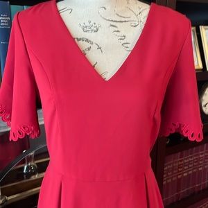 Pretty red party dress